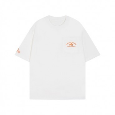 크롬하츠 남성 화이트 반팔티 - Chrom Hearts Mens White Tshirts 