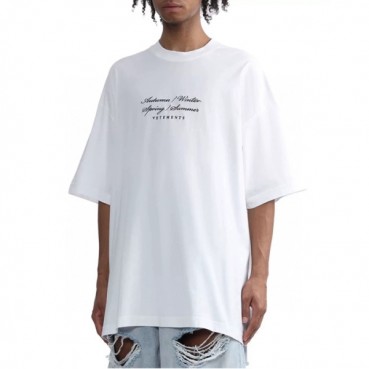 베트멍 남/녀 반팔 티셔츠 - Vetements Unisex Over Size Tshirts 