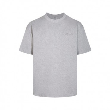베트멍 남/녀 그레이 반팔 티셔츠 - Vetements Unisex Gray Tshirts 