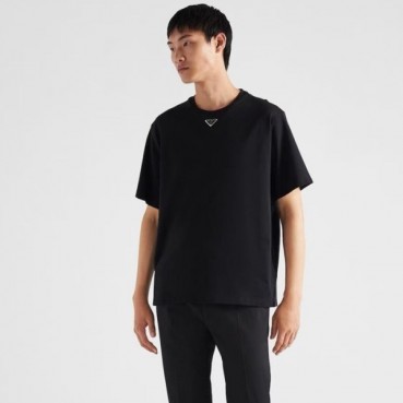 프라다 남성 크루넥 반팔티 - Prada Mens Round Tshirt 