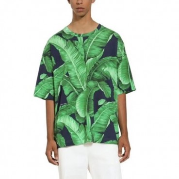 돌체앤가바나 남성 그린 반팔 티셔츠 - Dolce&Gabbana Mens Green Tshirts 