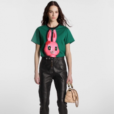 루이비통 여성 그린 반팔티 - Louis vuitton Womens Green Tshirts 