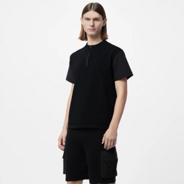 루이비통 남성 블랙 반팔티 - Louis vuitton Mens Black Tshirts 