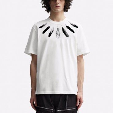 지방시 남성 화이트 반팔 티셔츠 - Givenchy Mens White Tshirts 