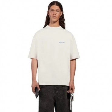 발렌시아가 남성 베이지 반팔티 - Balenciaga Mens Beige Tshirts 