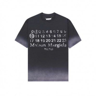 메종 마르지엘라 남/녀 그레이 티셔츠 - Maison Margiela Unisex Tshirts 