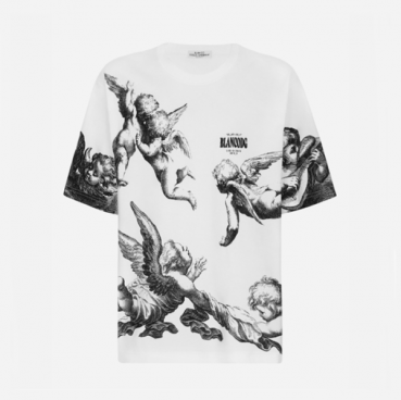 돌체앤가바나 남성 화이트 반팔티 - Dolce&Gabbana Mens White Tshirts 