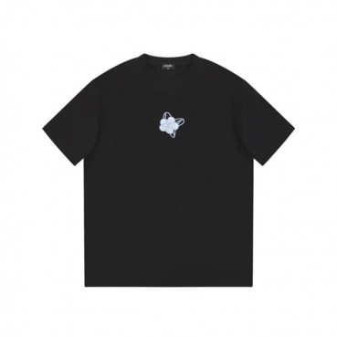 샤넬 남/녀 블랙 반팔티 - Chanel Unisex Black Tshirts 