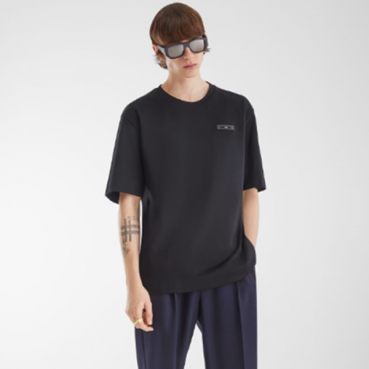 펜디 남성 블랙 티셔츠 - Fendi Mens Black Tshirts 