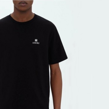 아미리 남성 블랙 반팔티 - Amiri Mens Black Tshirts 