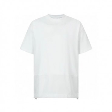프라다 남성 화이트 반팔티 - Prada Mens White Tshirts 