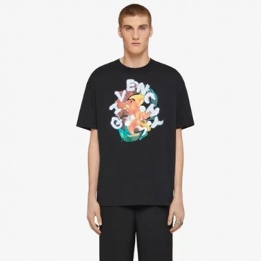 지방시 남성 블랙 반팔티 - Givenchy Mens Black Tshirts 