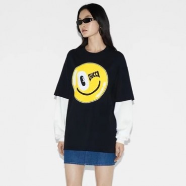 구찌 여성 화이트 티셔츠 - Gucci Womens White Tshirts 