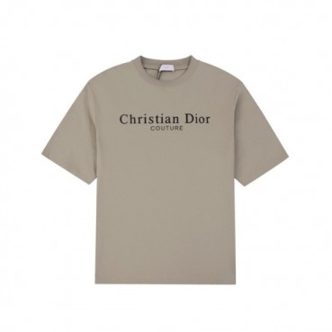 디올 남성 카멜 반팔티 - Dior Mens Camel Tshirts 
