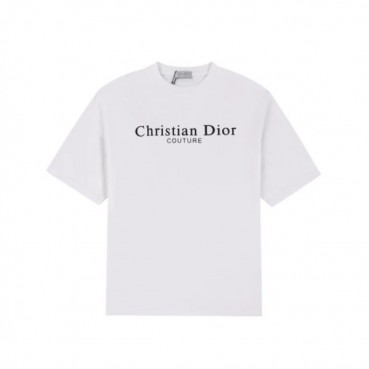 디올 남성 화이트 반팔티 - Dior Mens White Tshirts 