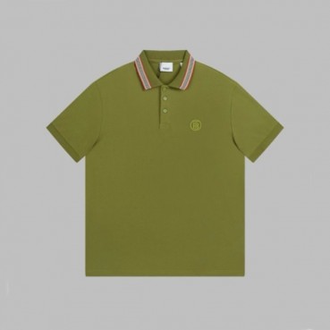 버버리 남성 그린 폴로 반팔티 - Burberry Mens Green Tshirts 