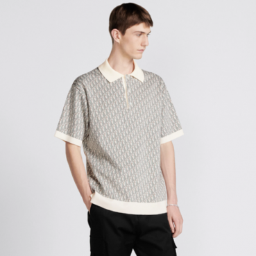 디올 남성 그레이 폴로 반팔티 - Dior Mens Gray Tshirts 