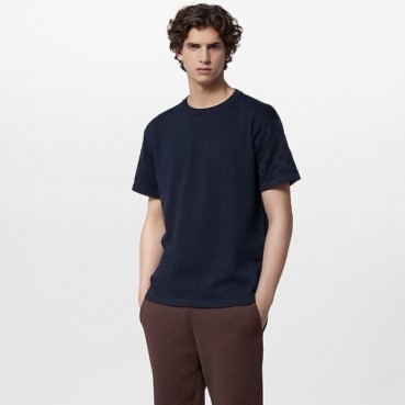 루이비통 남성 블랙 반팔티 - Louis vuitton Mens Black Tshirts 