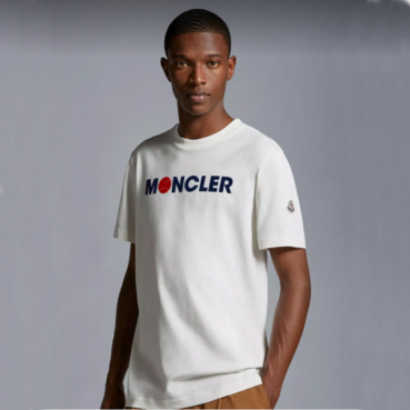몽클레어 남성 화이트 반팔티 - Moncler Mens White Tshirts 