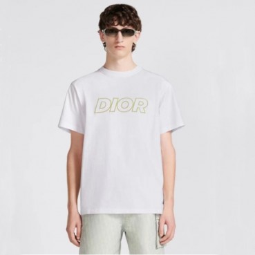 디올 남성 화이트 반팔티 - Dior Mens White Tshirts 