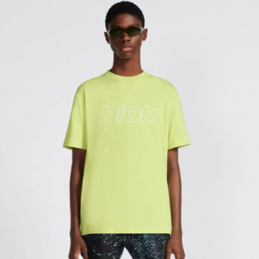 디올 남성 옐로우 반팔티 - Dior Mens Yellow Tshirts 