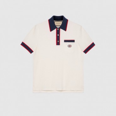 구찌 남성 아이보리 폴로 반팔티 - Gucci Mens Polo Short sleeved Tshirts 