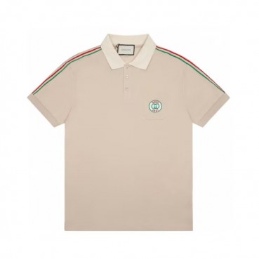 구찌 남성 베이지 폴로 반팔티 - Gucci Mens Polo Short sleeved Tshirts 