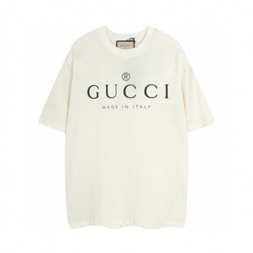 구찌 남성 아이보리 반팔티 - Gucci Mens Ivory Short sleeved Tshirts 