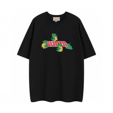 구찌 남성 블랙 반팔티 - Gucci Mens Black Short sleeved Tshirts 
