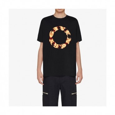 지방시 남성 블랙 반팔티 - Givenchy Mens Black Tshirts 