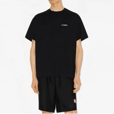 버버리 남성 블랙 크루넥 반팔티 - Burberry Mens Black Short Sleeved Tshirts 