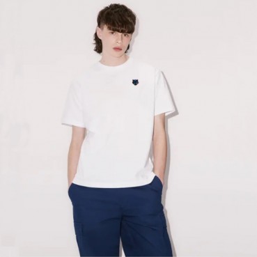 겐조 남/녀 화이트 크루넥 반팔티 - Kenzo Unisex White Tshirts 