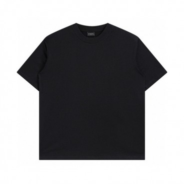 발렌시아가 남성 블랙 크루넥 반팔티 - Balenciaga Mens Black Short sleeved Tshirts 
