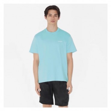 버버리 남성 블루 크루넥 반팔티 - Burberry Mens Blue Short Sleeved Tshirts 