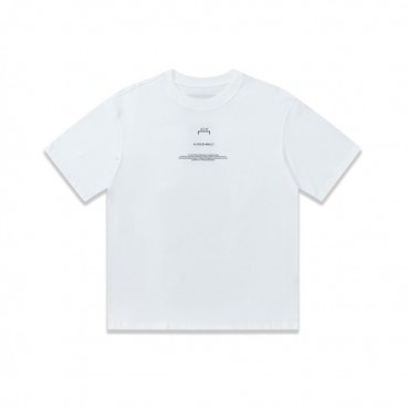 어콜드월 남성 크루넥 화이트 반팔티 - ACW Mens White Short sleeved Tshirts 