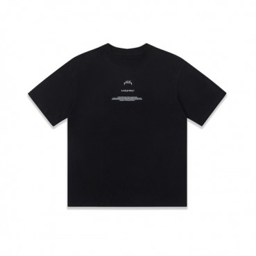 어콜드월 남성 크루넥 블랙 반팔티 - ACW Mens Black Short sleeved Tshirts 