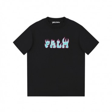 팜 엔젤스 남성 블랙 크루넥 반팔티 - Pam Angels Mens Black Tshirts 