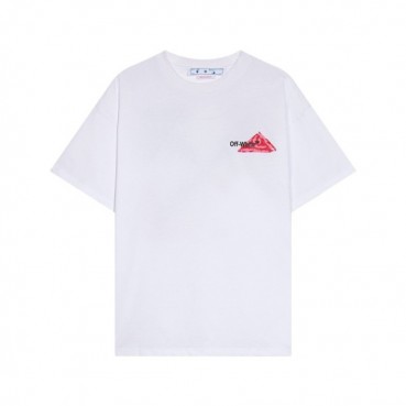 오프화이트 남성 모던 화이트 반팔티 - Off white Mens White Short sleeved Tshirts 