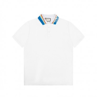구찌 남성 화이트 폴로 반팔티 - Gucci Mens White Short sleeved Tshirts 
