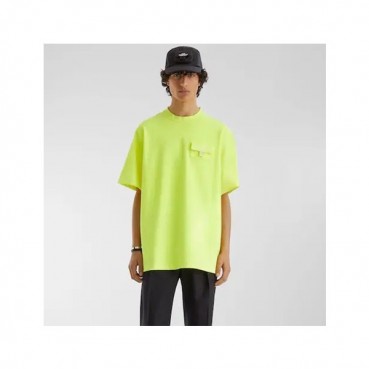 펜디 남성 그린 크루넥 반팔티 - Fendi Mens Green Short sleeved Tshirts 