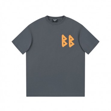 발렌시아가 남성 그레이 크루넥 반팔티 - Balenciaga Mens Gray Short sleeved Tshirts 