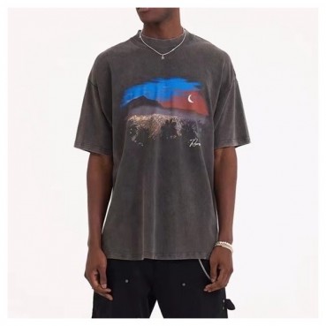 리프리젠트 남성 그레이 크루넥 반팔티 - Represent Mens Gray Tshirts 