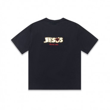 베트멍 남/녀 트렌디 블랙 반팔티 - Vetements Unisex Black Tshirts 