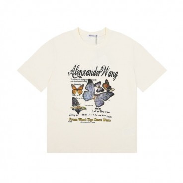 알렉산더왕 여성 아이보리 반팔티 - Alexanderwang Womens Ivory Short sleeved Tshirts 