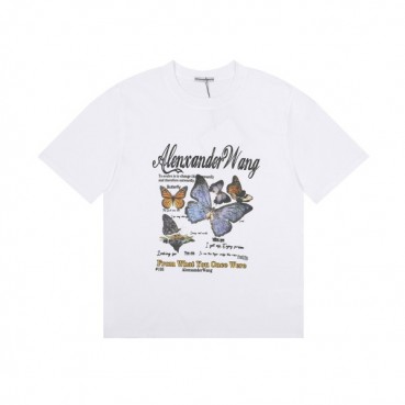 알렉산더왕 여성 화이트 반팔티 - Alexanderwang Womens White Short sleeved Tshirts 