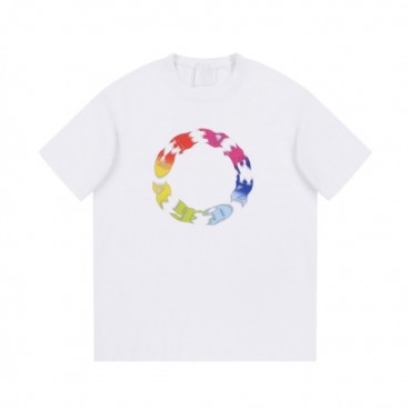 지방시 남성 크루넥 화이트 반팔티 - Givenchy Mens White Short Sleeved Tshirts 