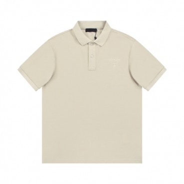 프라다 남성 베이지 폴로 반팔티 - Prada Mens Beige Short sleeved Tshirts 