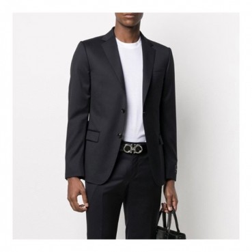 제냐 남성 화이트 크루넥 반팔티 - Zegna Mens White Short sleeved Tshirts 