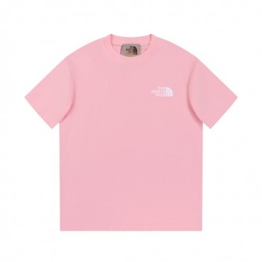 노스페이스 남성 핑크 크루넥 반팔티 - The North Face Mens Pink Tshirts 