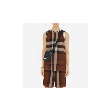 버버리 남성 브라운 나시 - Burberry Mens Brown Sleeveless Tshirts 